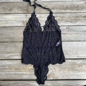 Black Lace Bodysuit